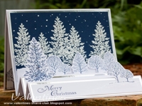 Valentines Winter Wonderland Card